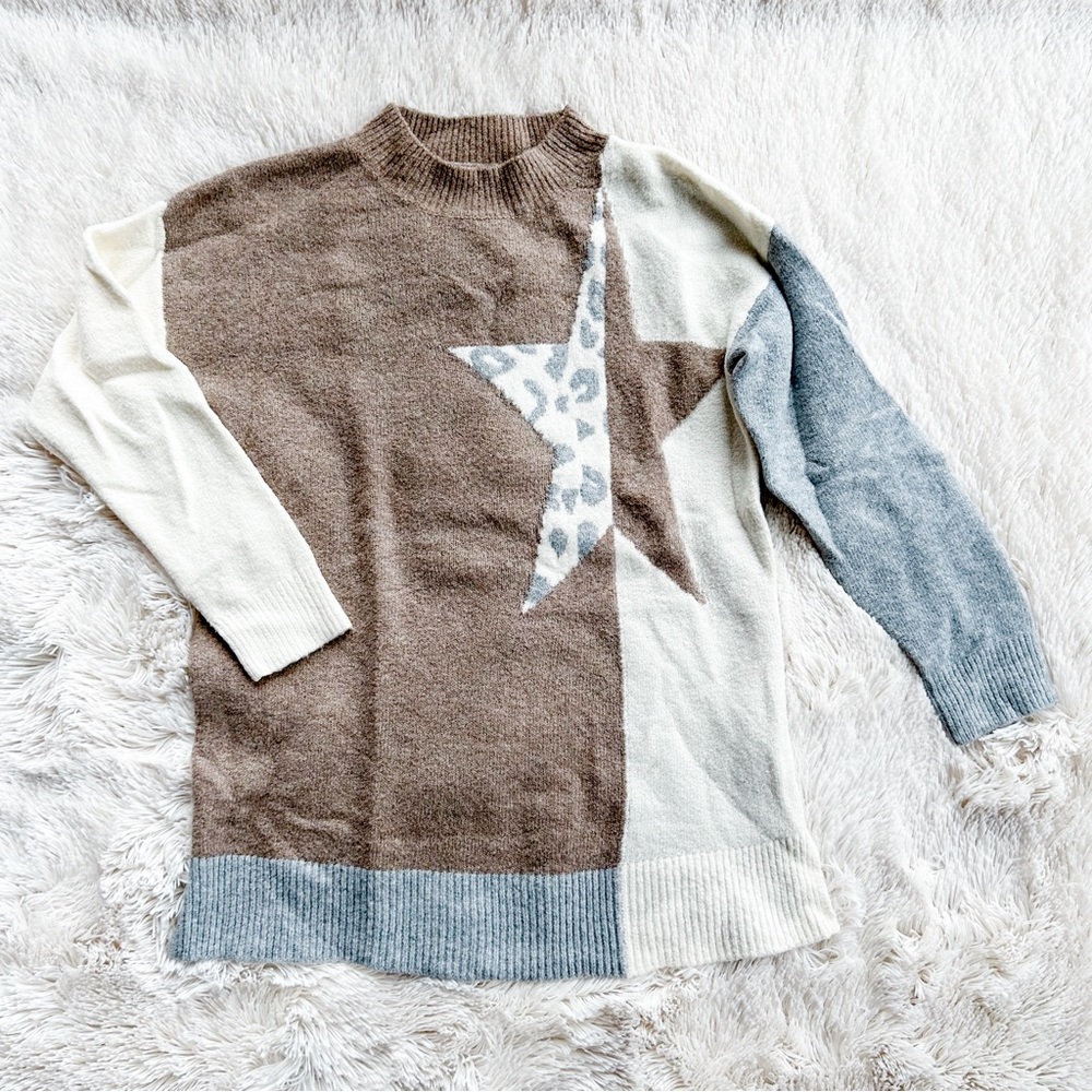 Color-Block Sweater